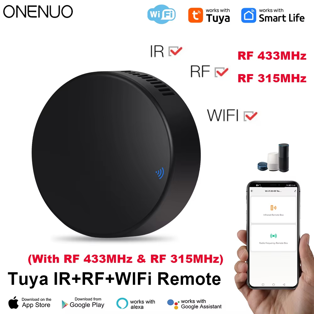 Smart Home Ir - Tuya WiFi RF ИК-пульт дистанционного управления