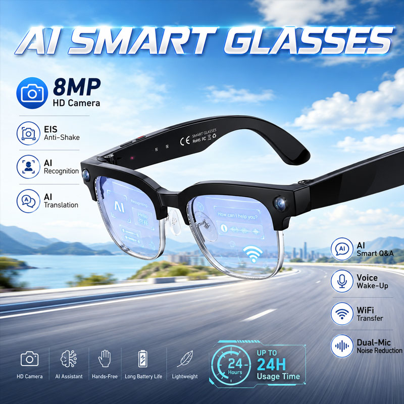 Smart Home Ai - W630 HeyCyan Умные очки с функцией