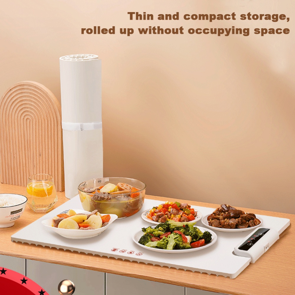 Smart Home Kitchen - Силиконовый складной электрический подогреватель пищи с