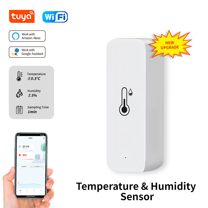 Smart Home News - Датчик температуры и влажности Tuya Wi-Fi,