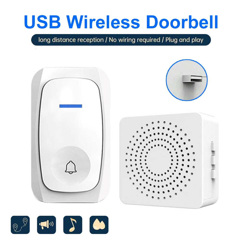 Smart Home News - Беспроводной USB-дверной звонок, умный приветственный дверной