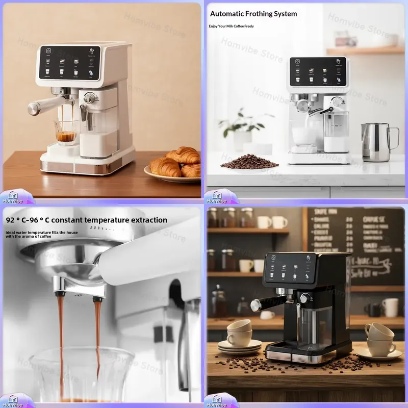 Smart Home Kitchen - Автоматическая кофемашина для эспрессо с давлением