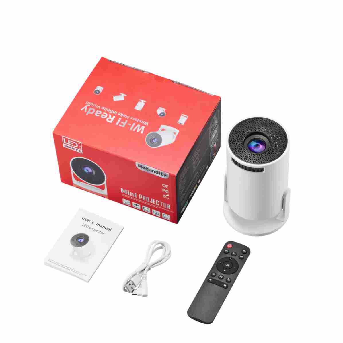 Smart Home Theater - НОВЫЙ Wi-Fi проектор HY300mini 2026 4K