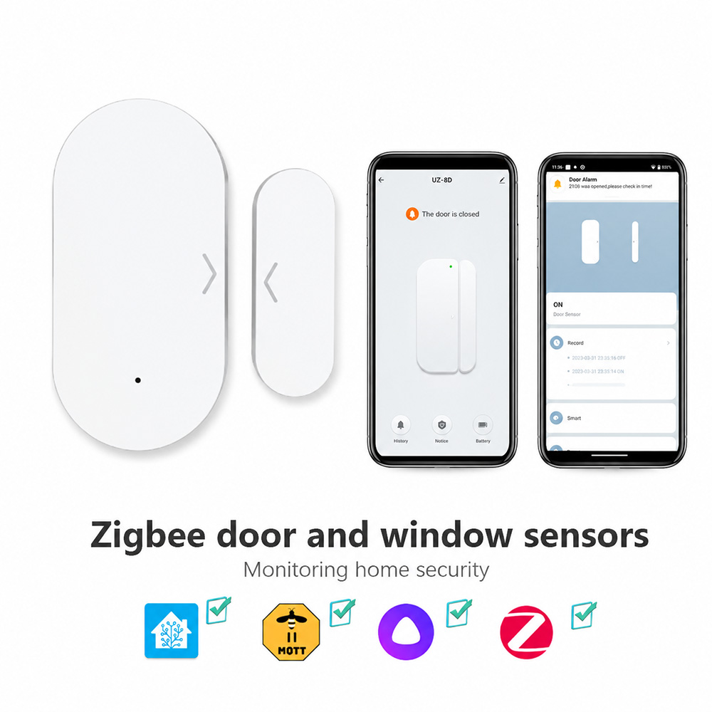 Smart Home Tablet - Датчик открытия двери/окна Zigbee 3.0 с