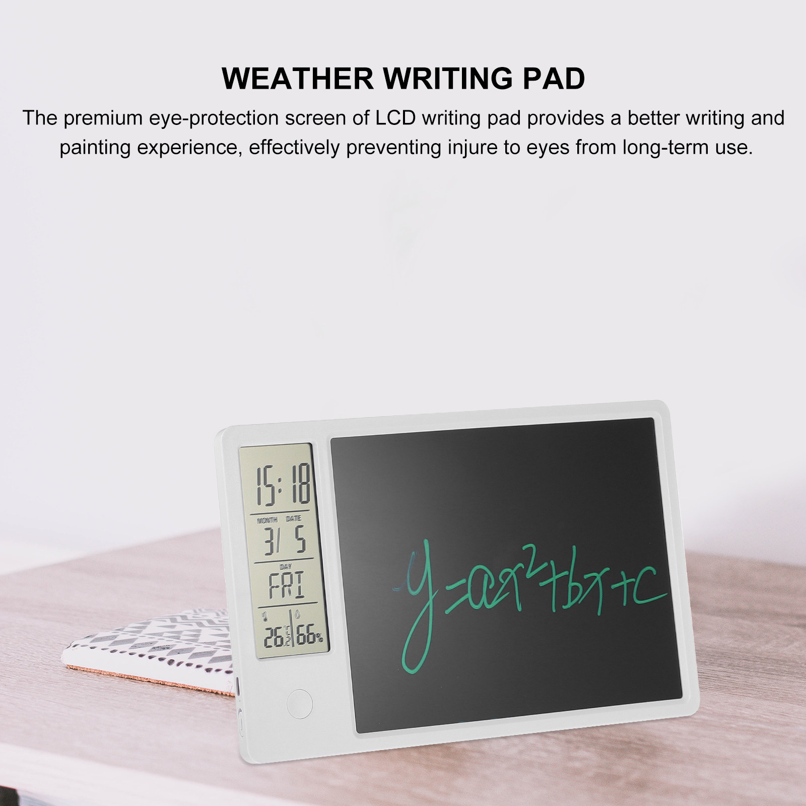 Smart Home Tablet - 1 комплект электронного календаря с ЖК-дисплеем,