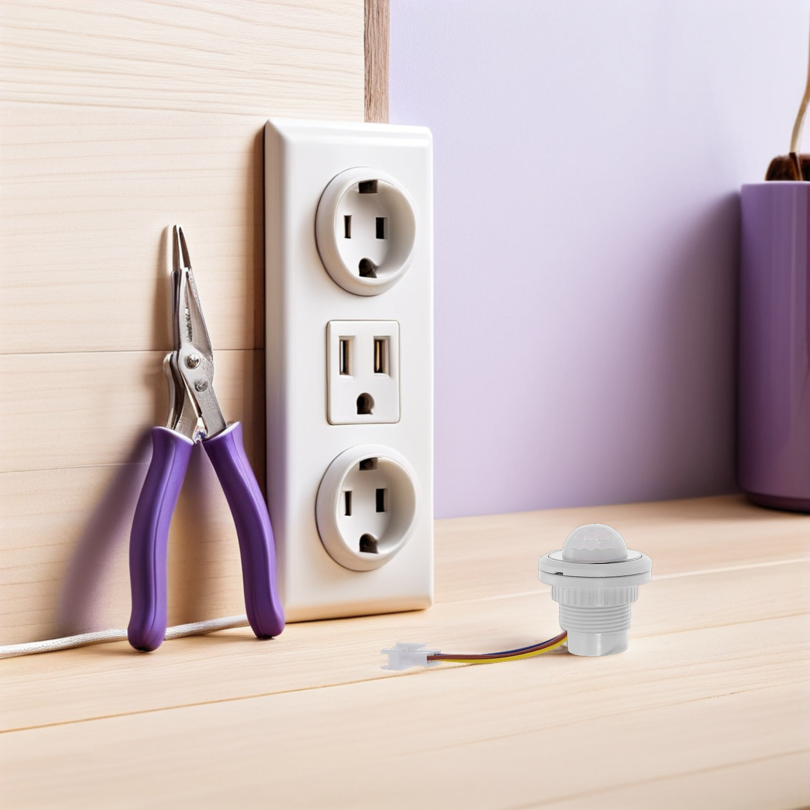 Pir Motion Sensor - Умный датчик движения PIR для освещения:
