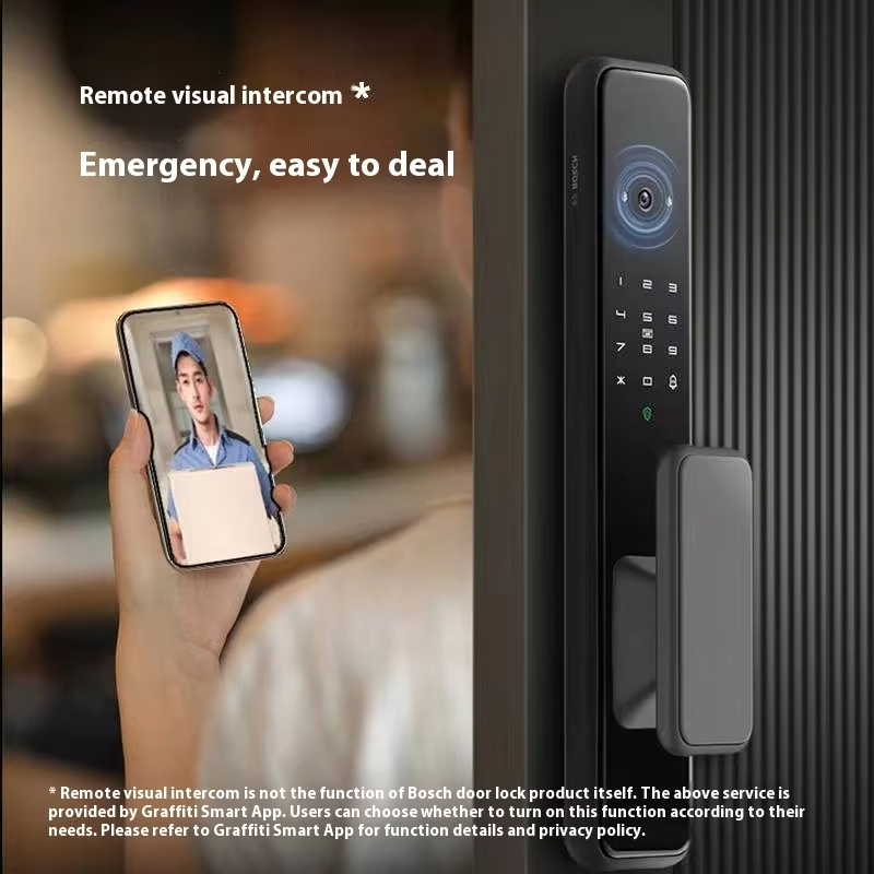 Smart Home Door Lock - Полностью автоматический умный замок EL600Vf с