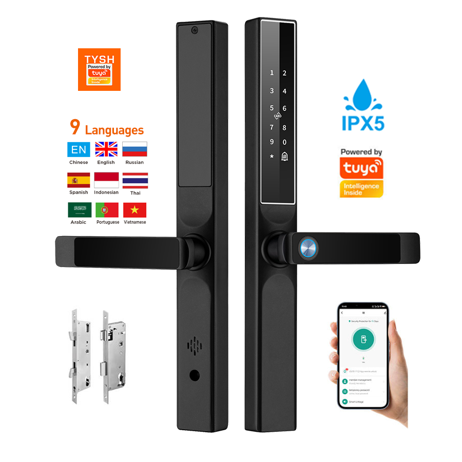 Smart Home Door Lock - Приложение Tuya, дверной замок с отпечатком