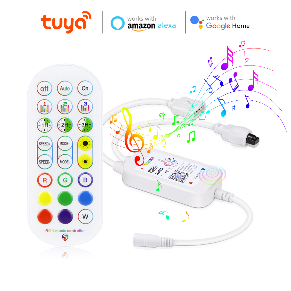 Smart Home Llm - Умный домашний RGB-контроллер, контроллер лампы, Wi-Fi