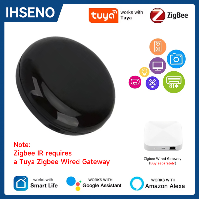 Smart Home Ir - Универсальный ИК-пульт дистанционного управления Tuya Zigbee,