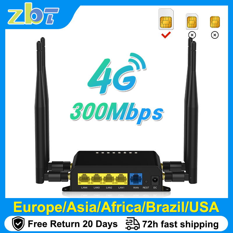 Smart Home Router - ZBT 4G Wi-Fi роутер LTE модем