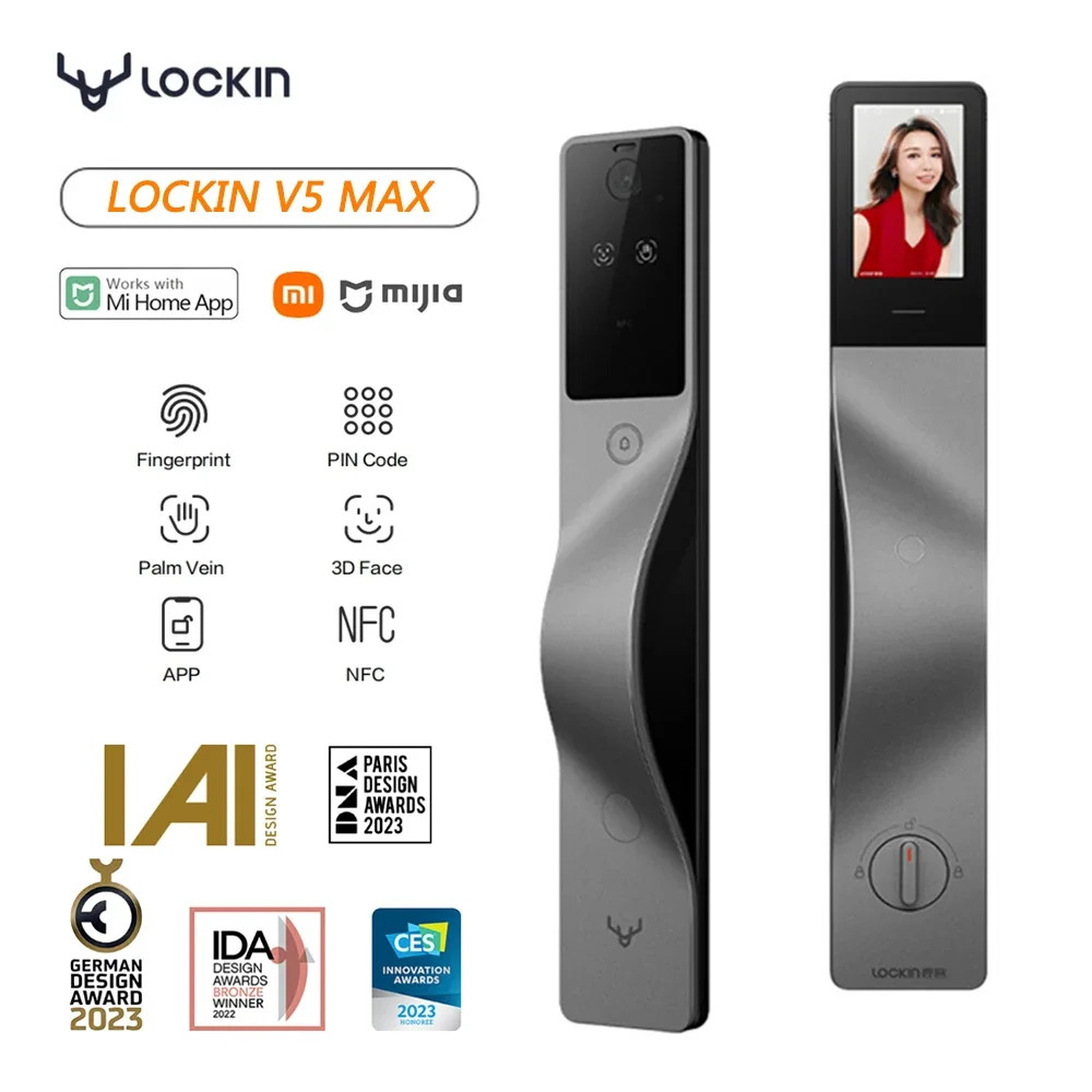 Smart Home Door Lock - Умный замок Lockin V5 Max с