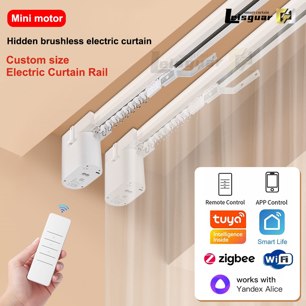 Smart Curtain Robot - Мини-мотор Tuya Wifi Alexa Zigbee для