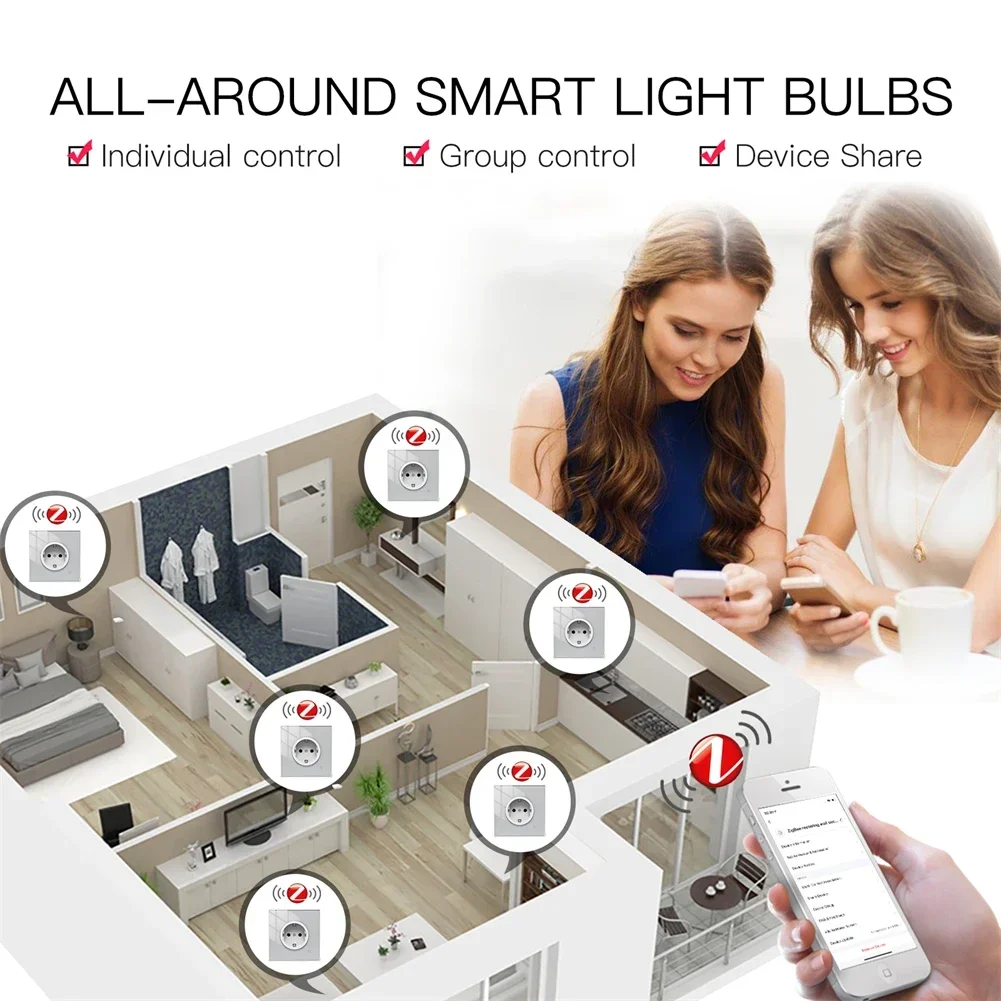 Moes ZigBee Настенная розетка  – обзор и цена Smart Home News
