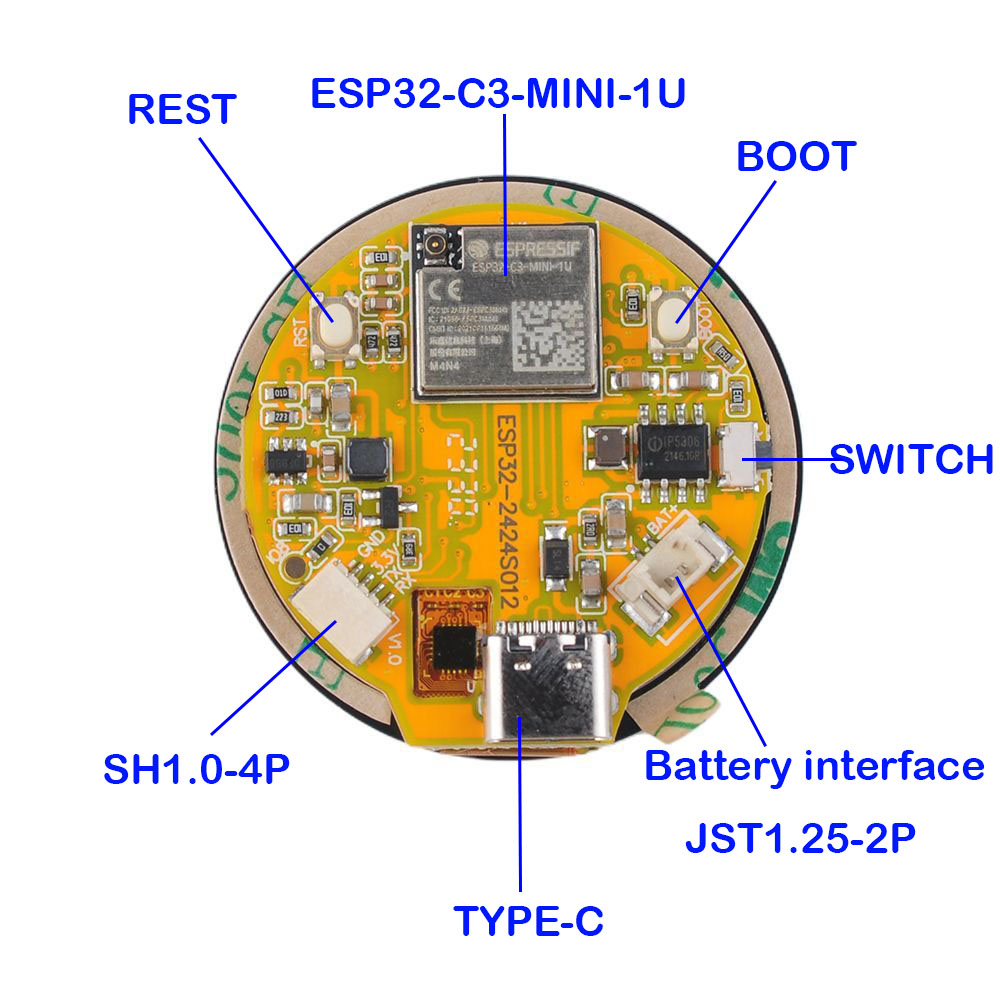 Дисплей ESP32 с диагональю 1,2 – обзор и цена Smart Home Arduino