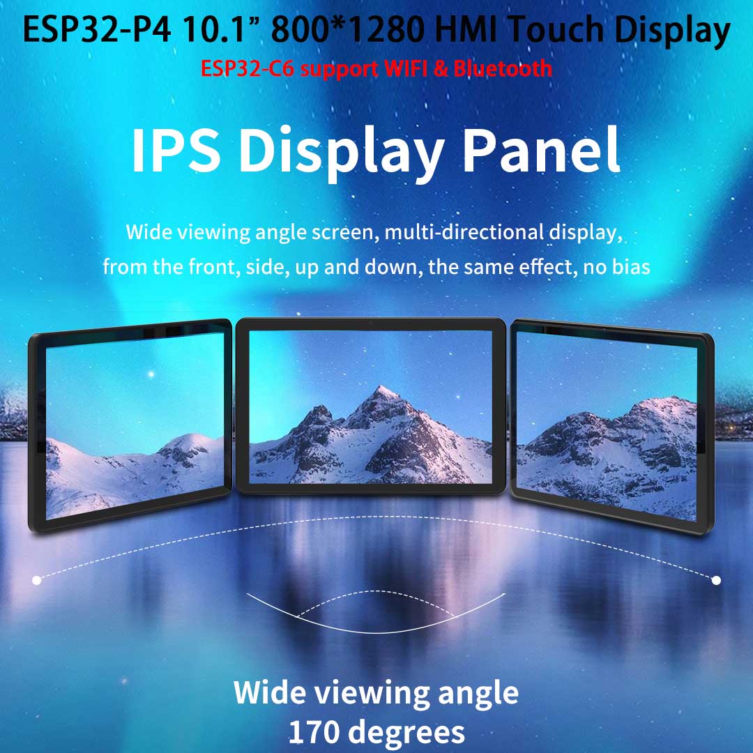 ESP32-P4 10,1-дюймовый 800*128 – обзор и цена Smart Home Arduino
