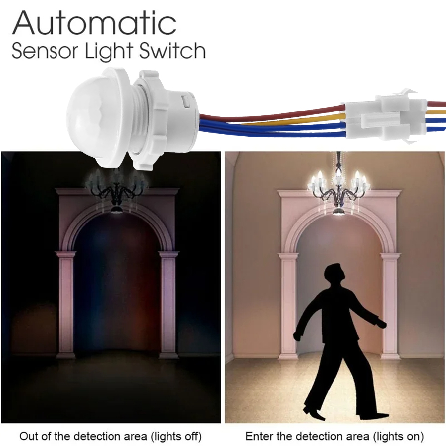 Датчик движения, выключатель с – обзор и цена Pir Motion Sensor