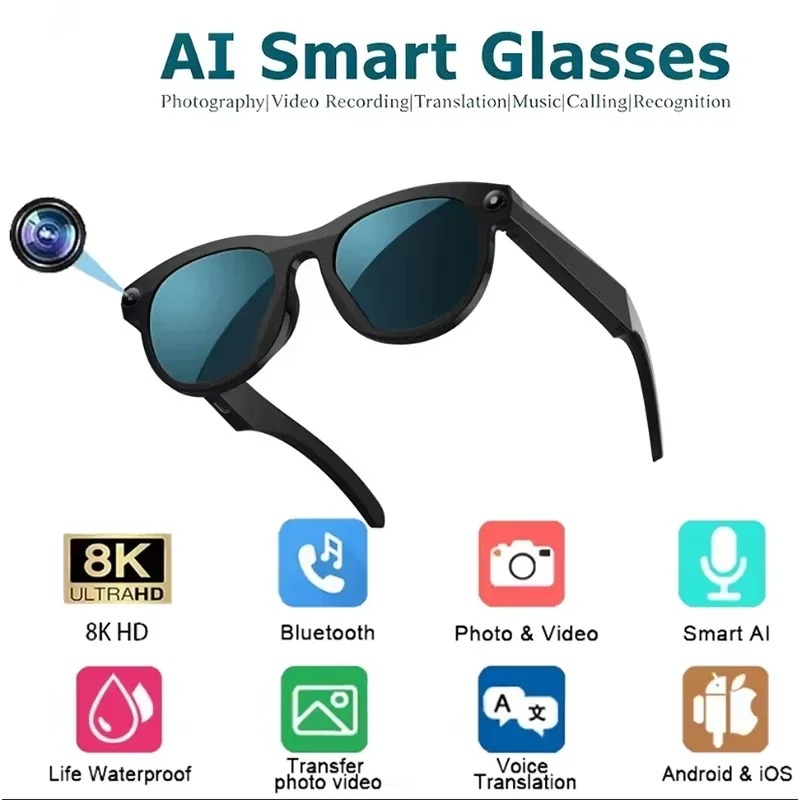 Умные AI-очки 8K HD с изменени – обзор и цена Smart Home Ai