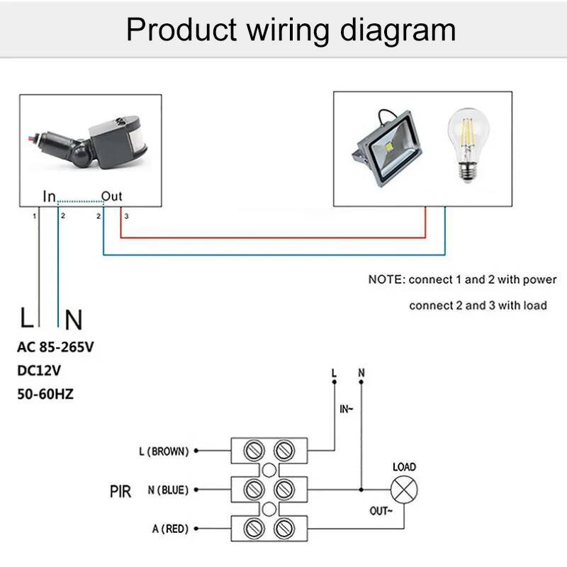 Датчик движения PIR-переключат – обзор и цена Pir Motion Sensor