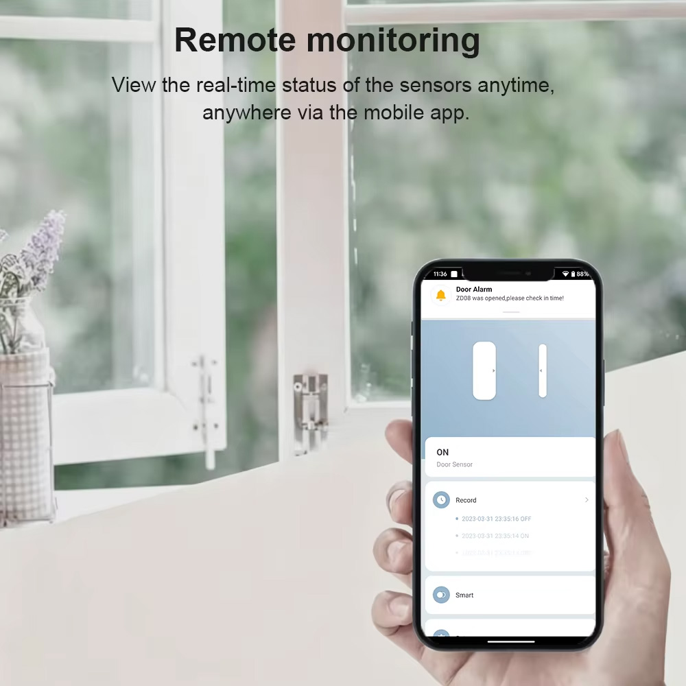 Датчик открытия двери/окна Zig – обзор и цена Smart Home Tablet