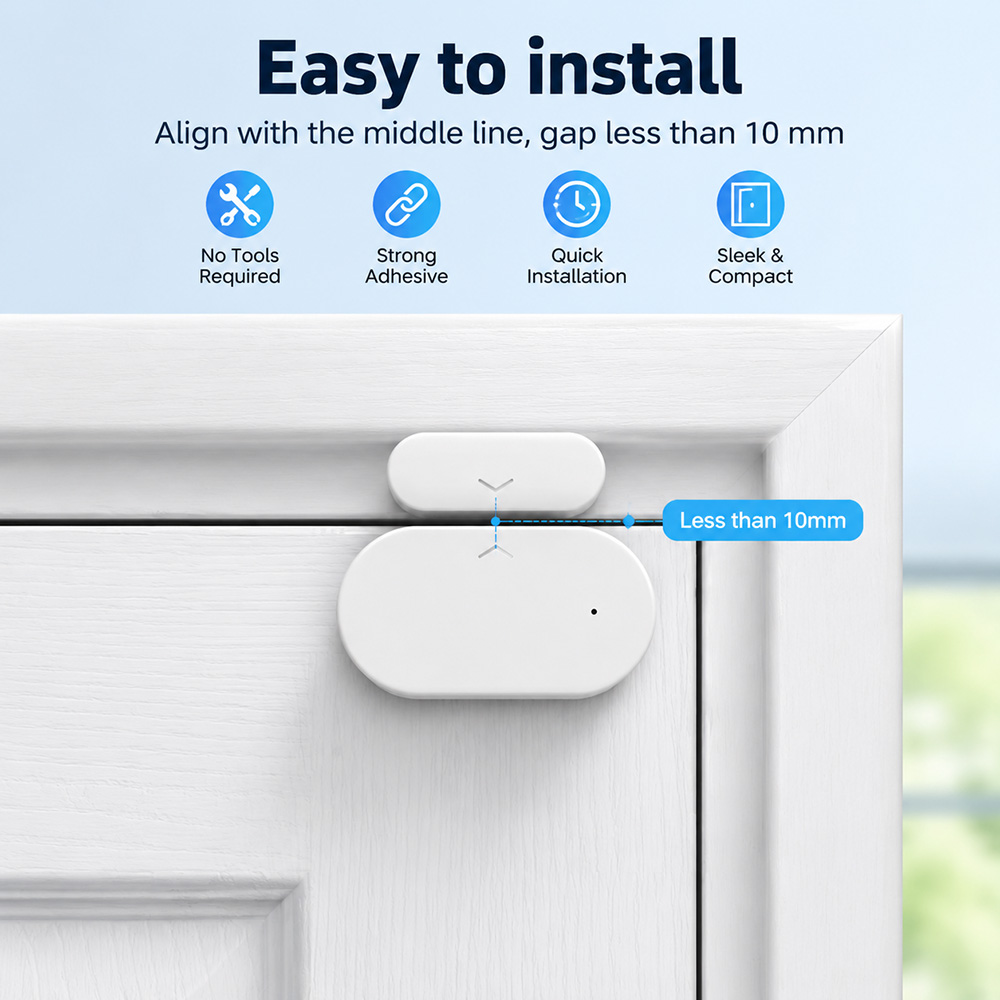 Датчик открытия двери/окна Zig – обзор и цена Smart Home Tablet