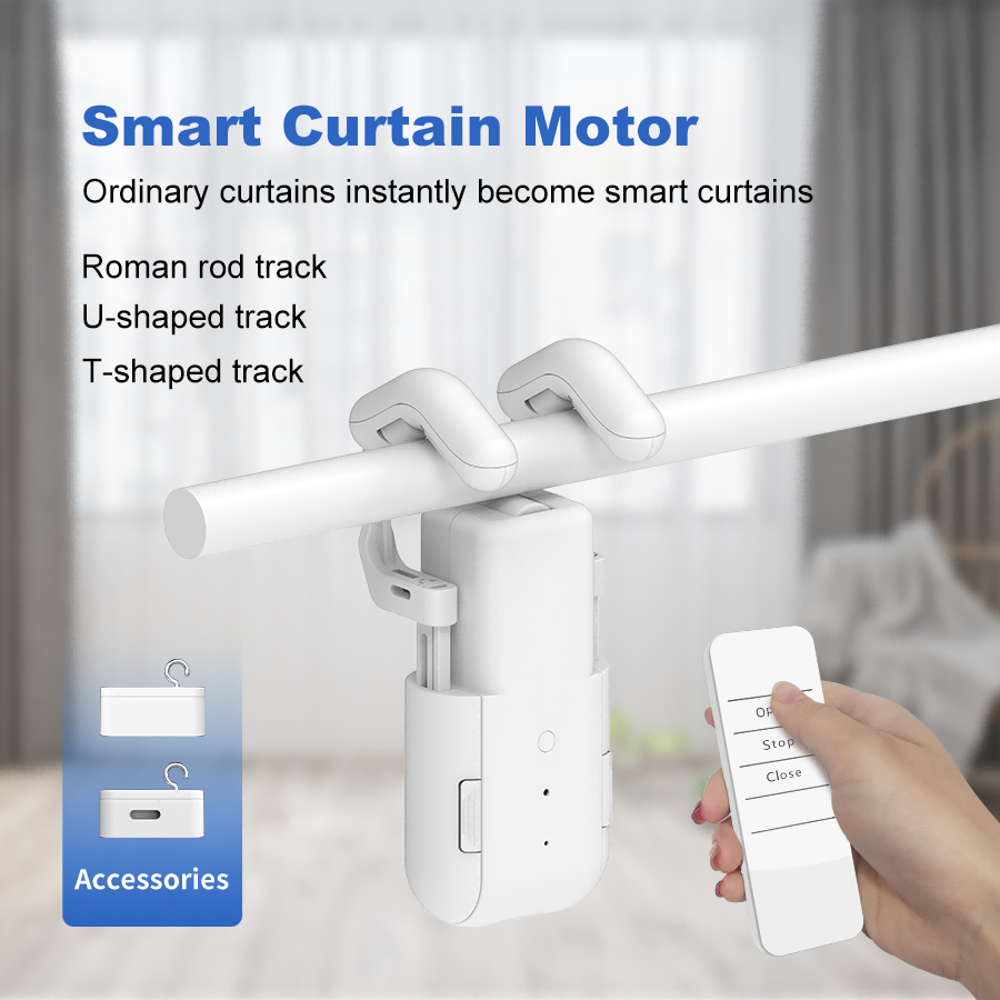 Умный механизм открывания штор – обзор и цена Smart Curtain Robot
