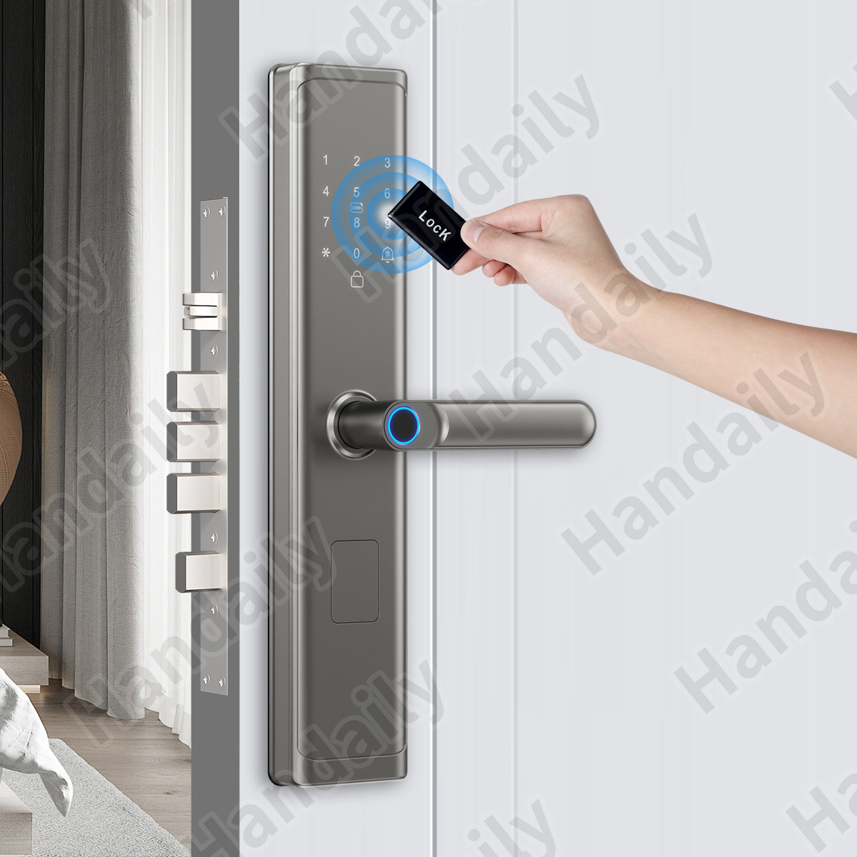 Умный цифровой замок Tuya Wifi – обзор и цена Smart Home Door Lock
