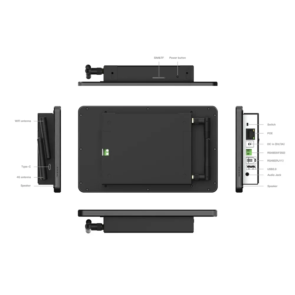 DC в 8-дюймовом ≥5,0 дюйма, P8 – обзор и цена Smart Home Tablet