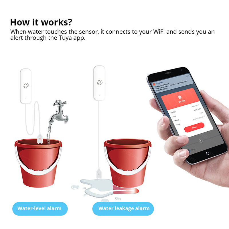 Датчик утечки воды Tuya WiFi,  – обзор и цена Smart Home News