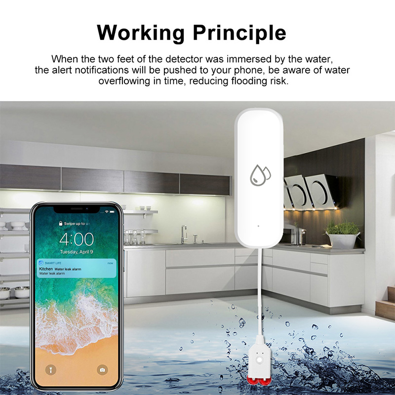 Датчик утечки воды Tuya WiFi,  – обзор и цена Smart Home News