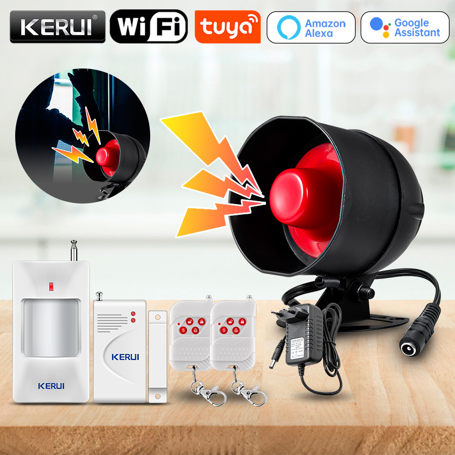 KERUI Tuya Smart WIFI Беспрово – обзор и цена Smart Home Theater