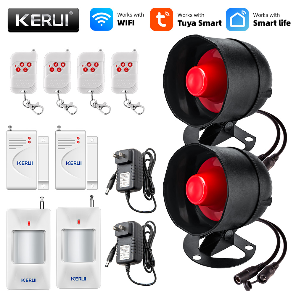 KERUI Tuya Smart WIFI Беспрово – обзор и цена Smart Home Theater