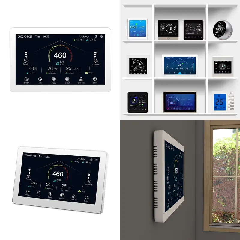 Контроллер систем ОВКВ HRV/ERV – обзор и цена Smart Home Ac