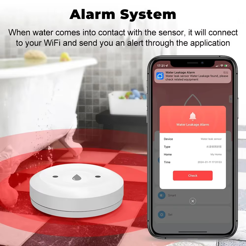 Датчик протечки воды Tuya ZigB – обзор и цена Smart Home Kitchen