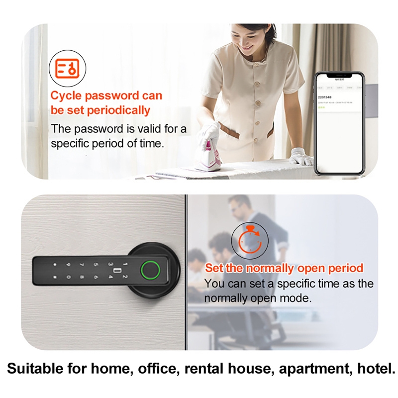 Умный замок-защелка с Wi-Fi уп – обзор и цена Smart Home Door Lock
