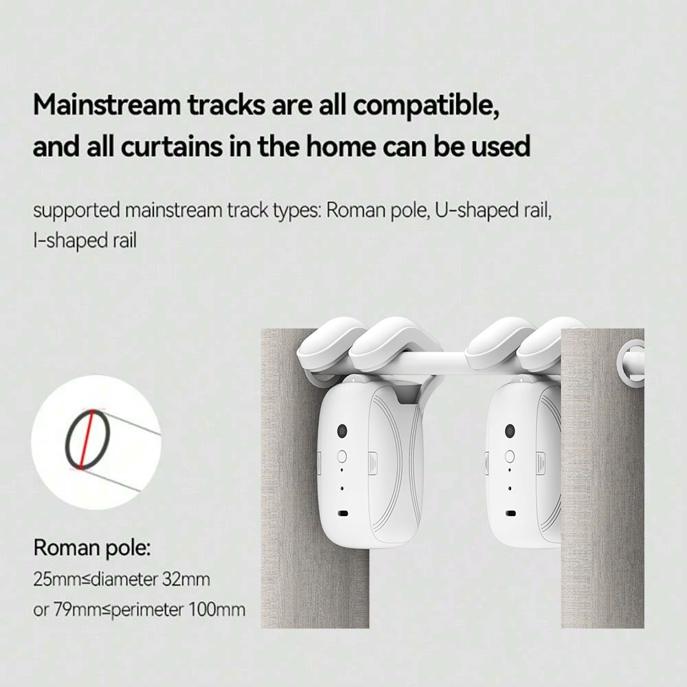 Автоматический открывалка для  – обзор и цена Smart Curtain Robot