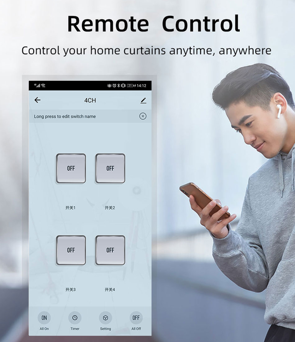 Модуль реле Tuya 4CH Zigbee, U – обзор и цена Smart Home Ac