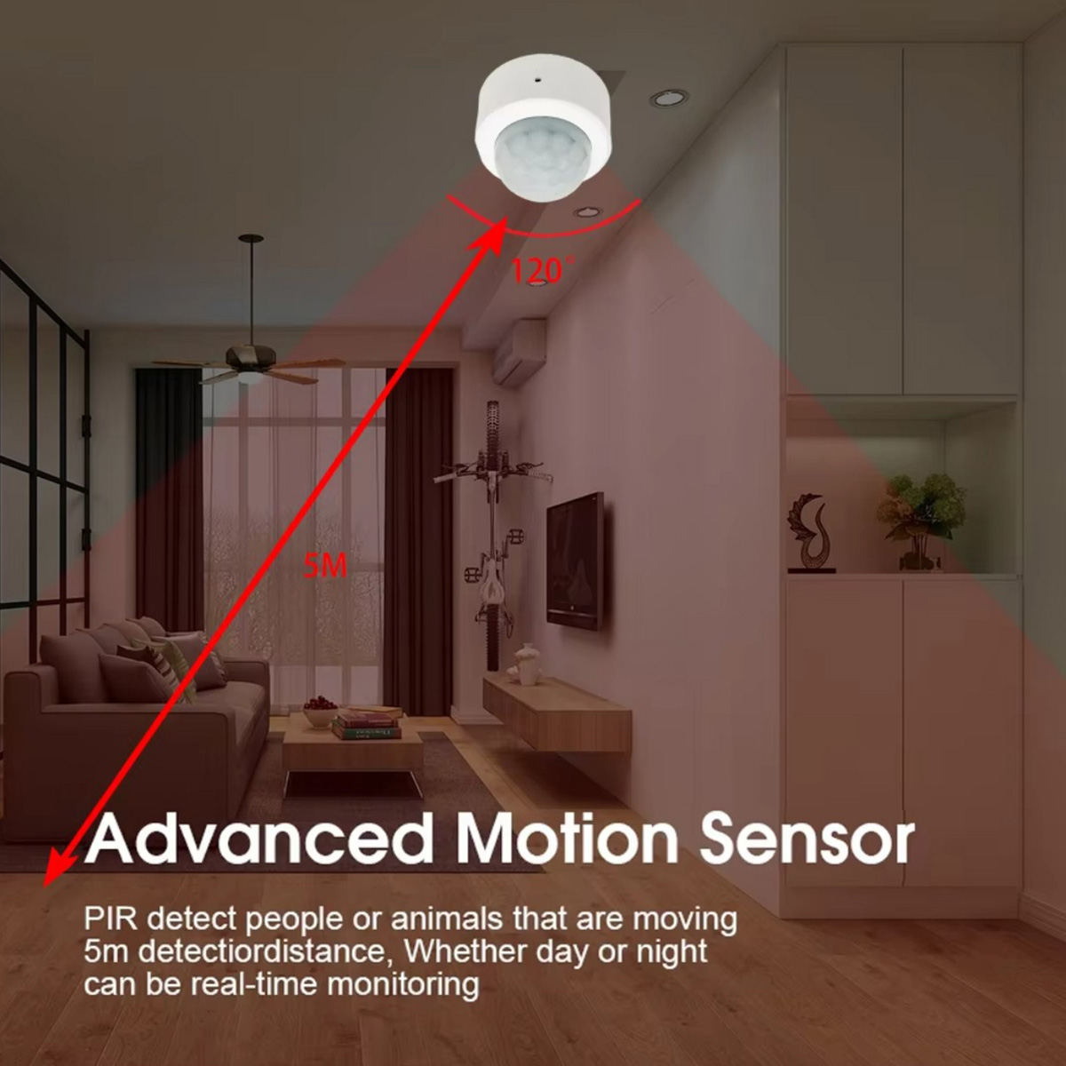 Беспроводной инфракрасный датч – обзор и цена Pir Motion Sensor