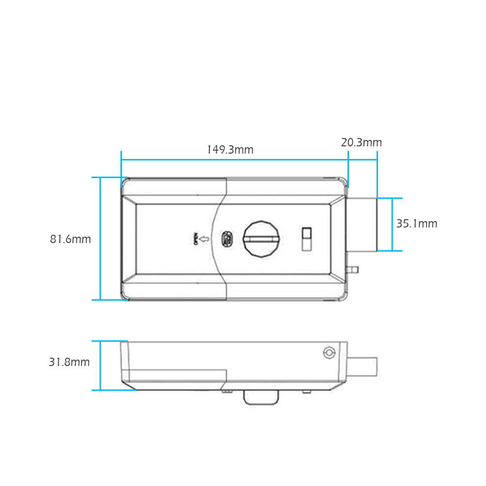 Водонепроницаемые смарт-замки  – обзор и цена Smart Home Door Lock