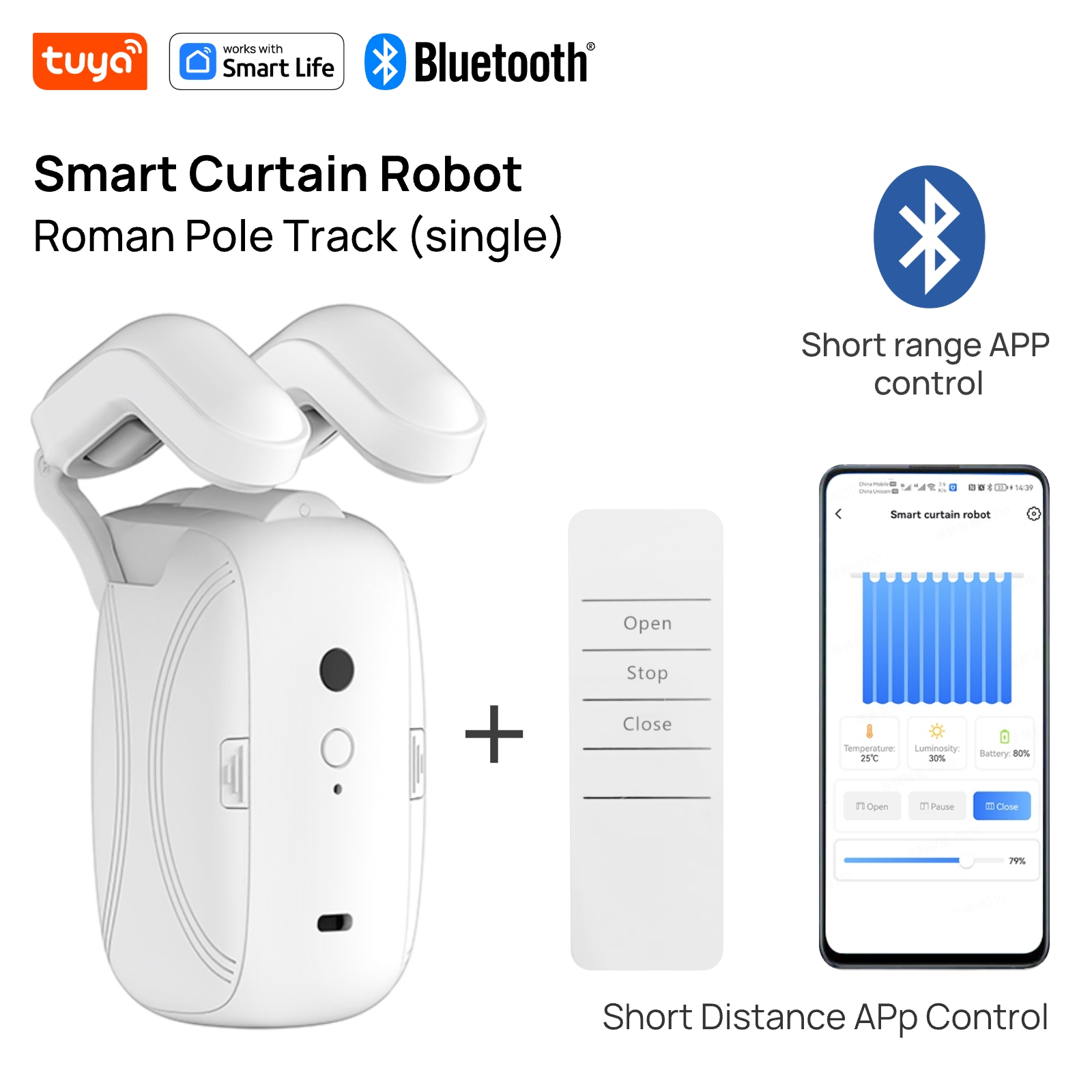 Умный робот для штор Tuya (для – обзор и цена Smart Curtain Robot